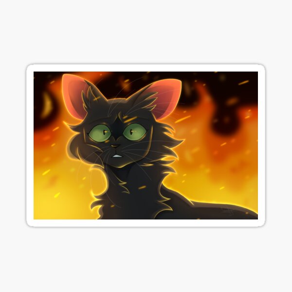 Vista previa del artículo con la obra «Fuego Hollyleaf», diseñado y vendido por CreepyNights-P.
