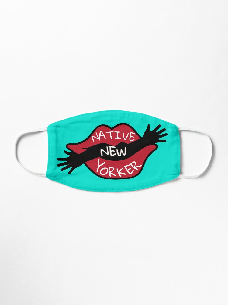 Alternate view of Native New Yorker, lips sings Mask
