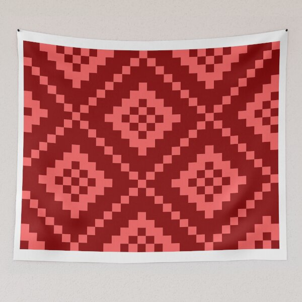 Item preview, abstact geometric woven pattern designed and sold by s-arta.
