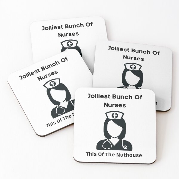 Item preview, Jolliest Bunch Of NursesThis Of The Nuthouse  designed and sold by piskwi.