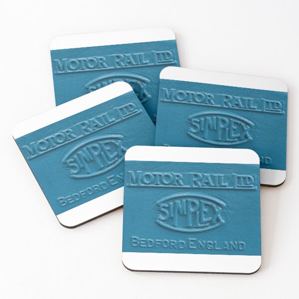 Item preview, Simplex Motor Rail badge designed and sold by Random Railways.