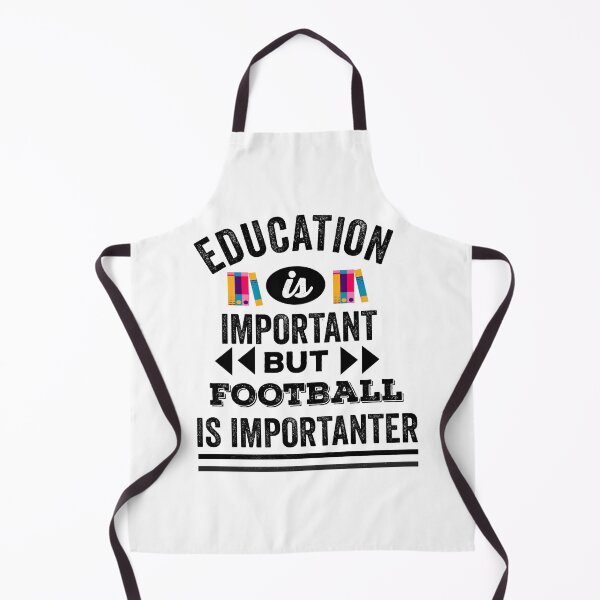 Item preview, Education is important but football is importanter designed and sold by Designhub14.