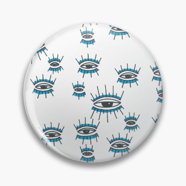 Item preview, Third Eye Invasion - Blue Black  designed and sold by BohoMoon.