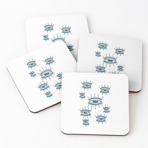 Item preview, Third Eye Invasion - Blue Black  designed and sold by BohoMoon.