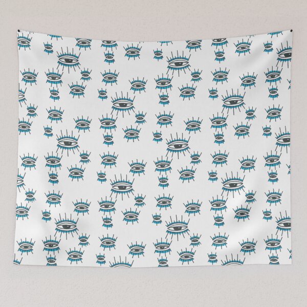 Item preview, Third Eye Invasion - Blue Black  designed and sold by BohoMoon.