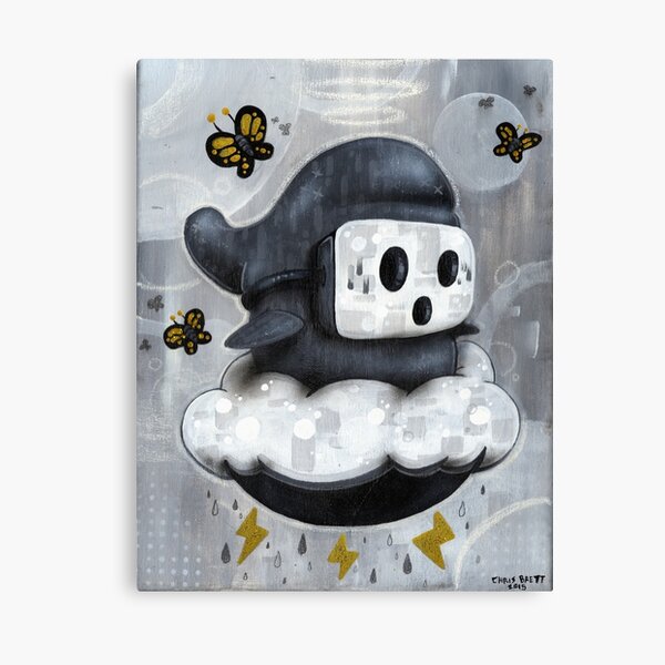 Guy Shyly Canvas Print