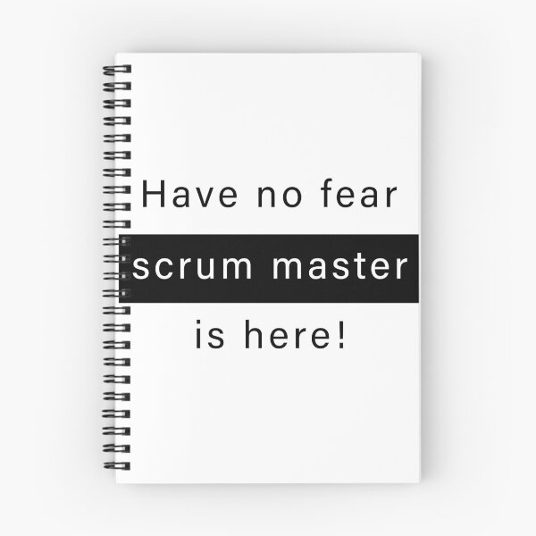 Item preview, Have no fear, scrum master is here designed and sold by svanaerschot.