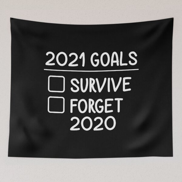 Item preview, 2021 Goals Funny Happy New Year Holiday Gift designed and sold by haselshirt.