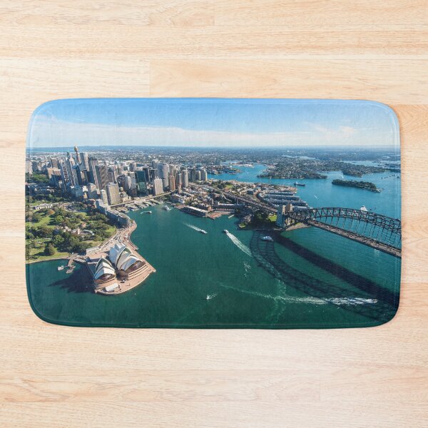 Item preview, Aerial View of Sydney Harbour in Sydney, Australia  designed and sold by raisbeckfoto.