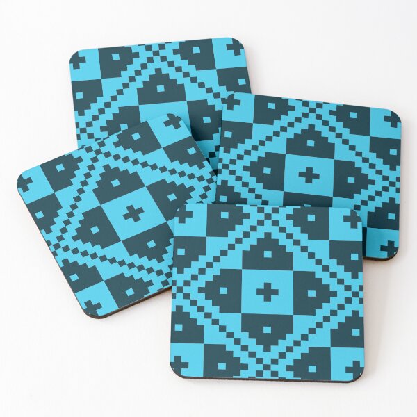 Item preview, abstract geometric woven pattern designed and sold by s-arta.