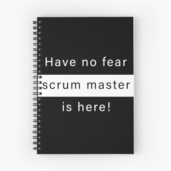 Item preview, Have no fear, scrum master is here designed and sold by svanaerschot.