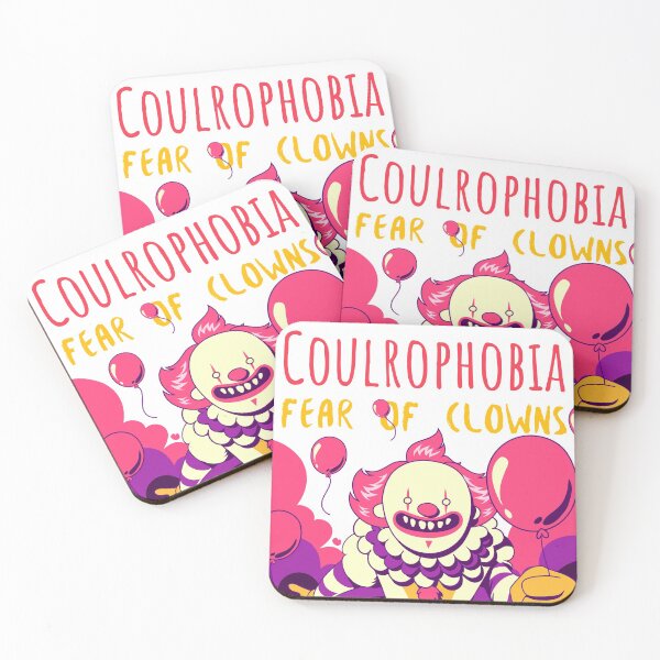 Item preview, Coulrophobia - fear of clowns designed and sold by PhobiaStore.