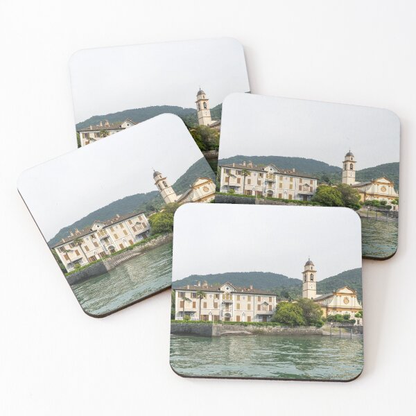 Item preview, Sailing Around Famous Bellagio on Lake Como Italy - San Giovanni Church and an Opulent Villa designed and sold by Georgia Mizuleva.