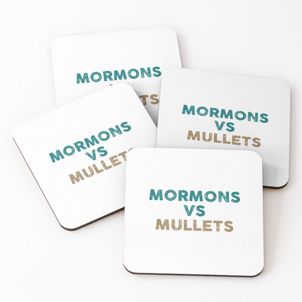 Item preview, MORMONS VS MULLETS designed and sold by GoldenDov.