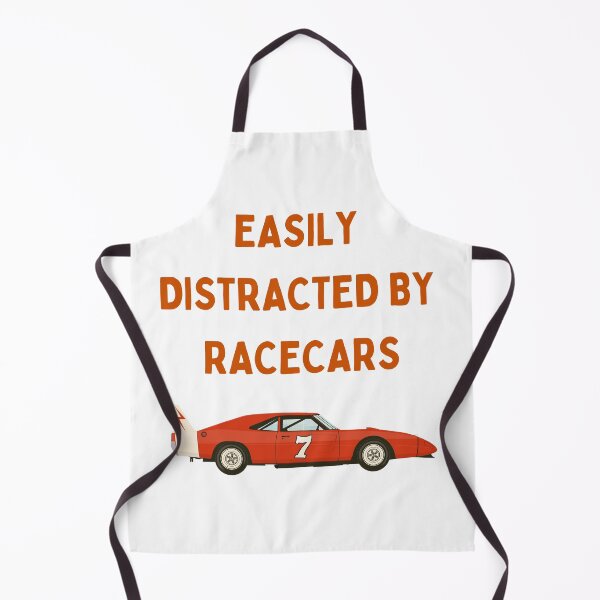 Item preview,  Easily Distracted by Racecars designed and sold by NikNanjappa.