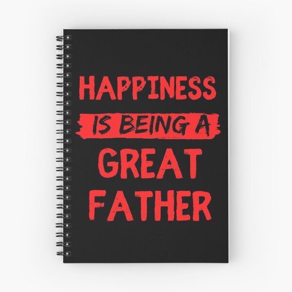 Item preview, Happiness is being a great father funny dad quotes designed and sold by OneTimeEngineer.