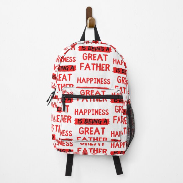 Item preview, Happiness is being a great father funny dad quotes designed and sold by OneTimeEngineer.