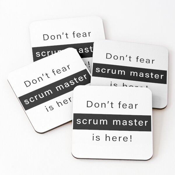 Aperçu de l'œuvre N'aie pas peur, Scrum Master est là créée et vendue par svanaerschot.