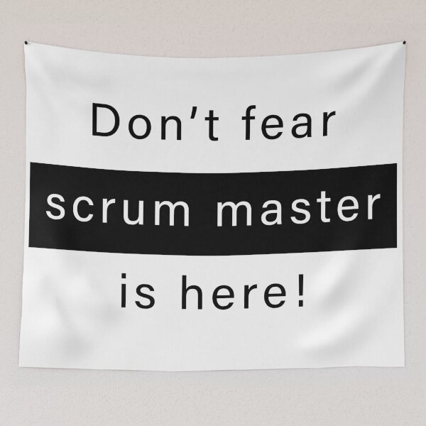 Artikelvorschau, Keine Angst, Scrum Master ist hier entworfen und verkauft von svanaerschot.