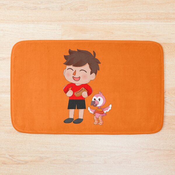 Item preview, Flamingo youtube Flamingo Plush eating a pun of hot dog with tomato ketchup, hot dog day, food lovers designed and sold by SGS-.