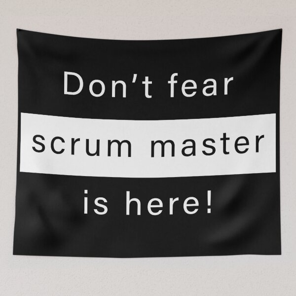 Artikelvorschau, Keine Angst, Scrum Master ist hier entworfen und verkauft von svanaerschot.