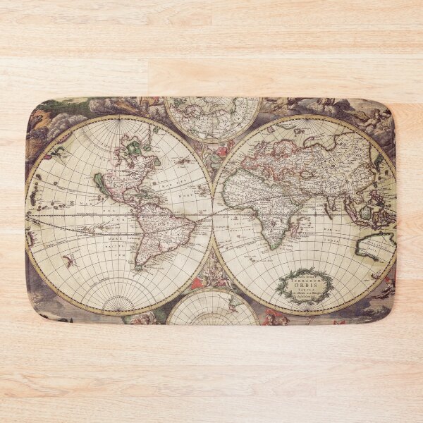 Item preview,  world map designed and sold by 42youbest.