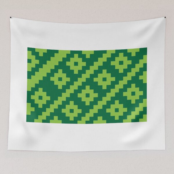 Item preview, abstract geometric woven pattern designed and sold by s-arta.