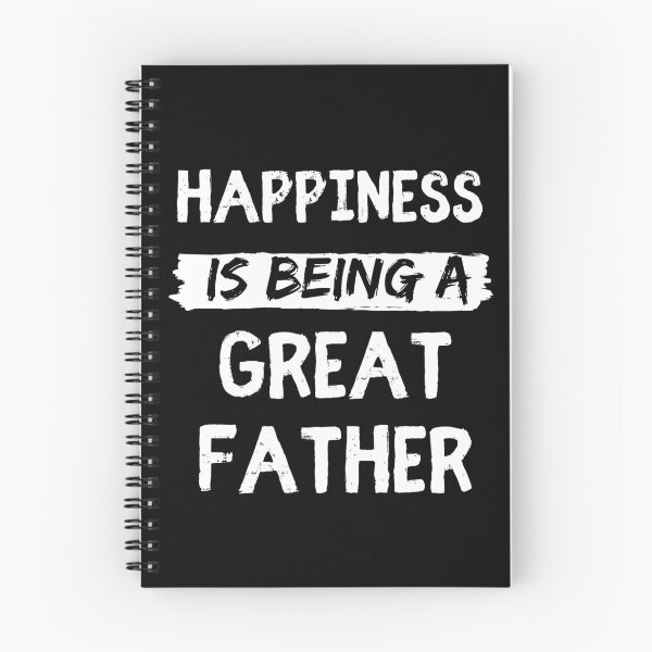 Item preview, Happiness is being a great father funny dad quotes designed and sold by OneTimeEngineer.