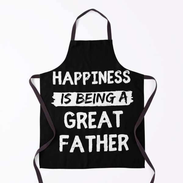 Item preview, Happiness is being a great father funny dad quotes designed and sold by OneTimeEngineer.
