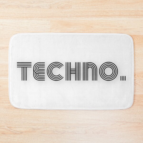 Item preview, Techno designed and sold by Raw Creative Prints.