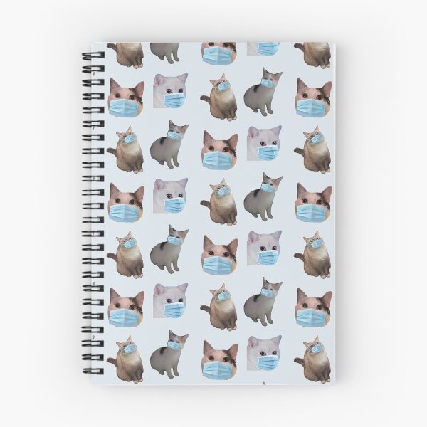 Item preview, social distancing meme cats with masks pack  designed and sold by promisesarelies.
