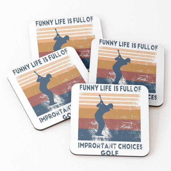 Item preview,  Funny Life is Full of Important Choices Golf Gift for Golfers designed and sold by First Store.