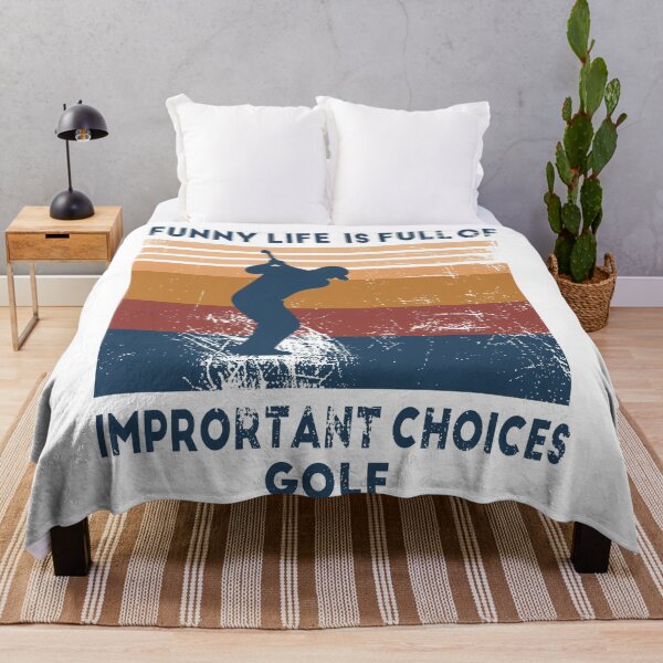 Item preview,  Funny Life is Full of Important Choices Golf Gift for Golfers designed and sold by First Store.