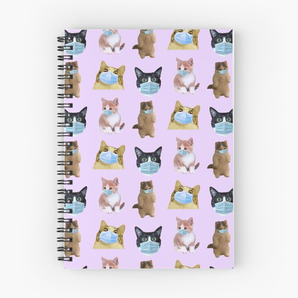 Item preview, social distancing meme cats with masks pack 2 designed and sold by promisesarelies.