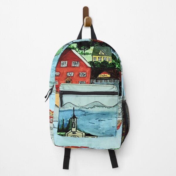 Item preview, Handmade Water Colored Countryside Sketch designed and sold by papaipapai198.