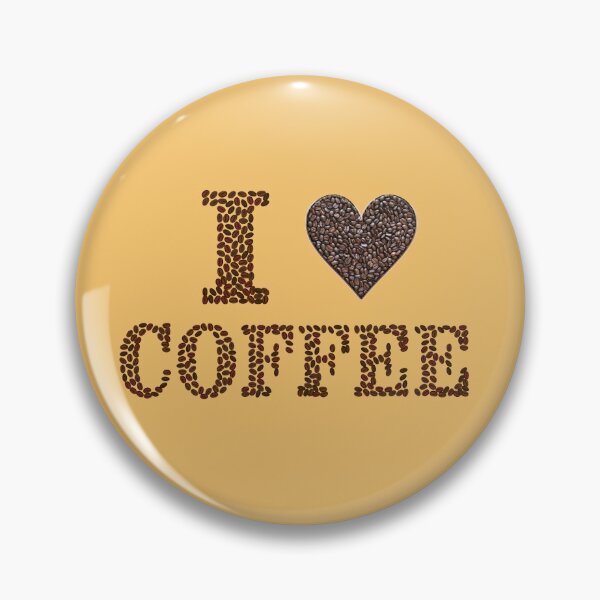 Item preview, I Love Coffee | Medium Latte Shade designed and sold by simpleones.