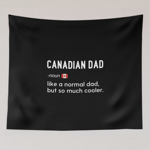 Item preview, Mens Canadian Dad Definition Funny Canadian Daddy Flag designed and sold by megahamdesigns.