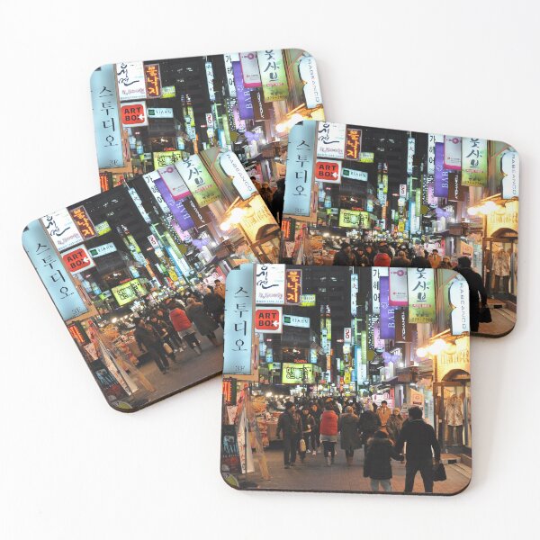Item preview, Myeongdong Market at Night designed and sold by Mike Ashley.