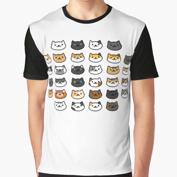 CAT BACKYARD Graphic T-Shirt