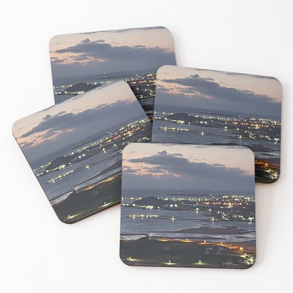 Item preview, The night view of Seongsan Port seen just before sunrise from Jimmy Oreum, Jeju in Korea designed and sold by human8891.