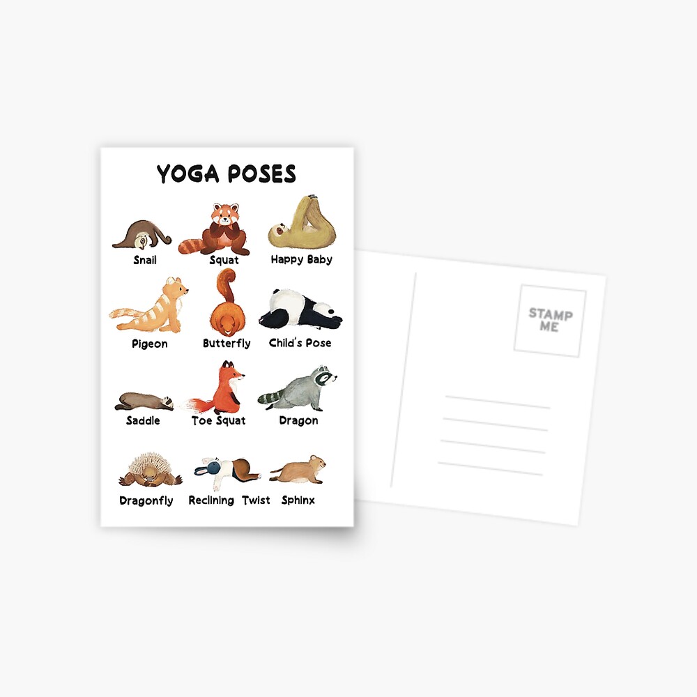 Yoga Poses for Kids Cards : Amazon.in: Sports, Fitness & Outdoors