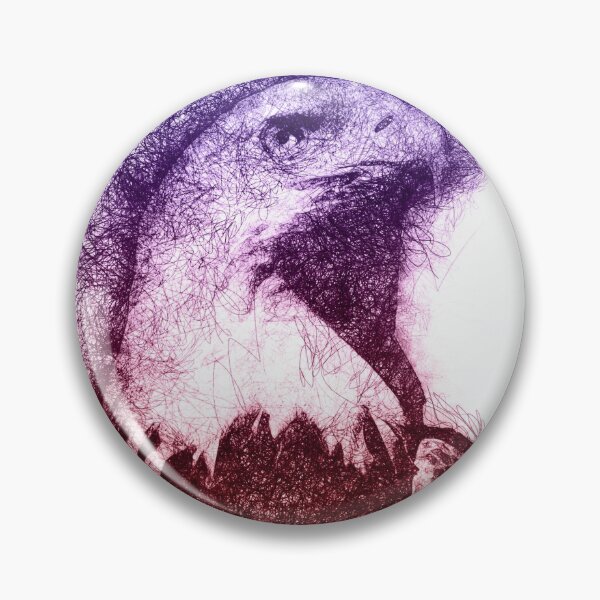 Item preview, "Wisdom Eagle" Scribble Design designed and sold by scribblelife.
