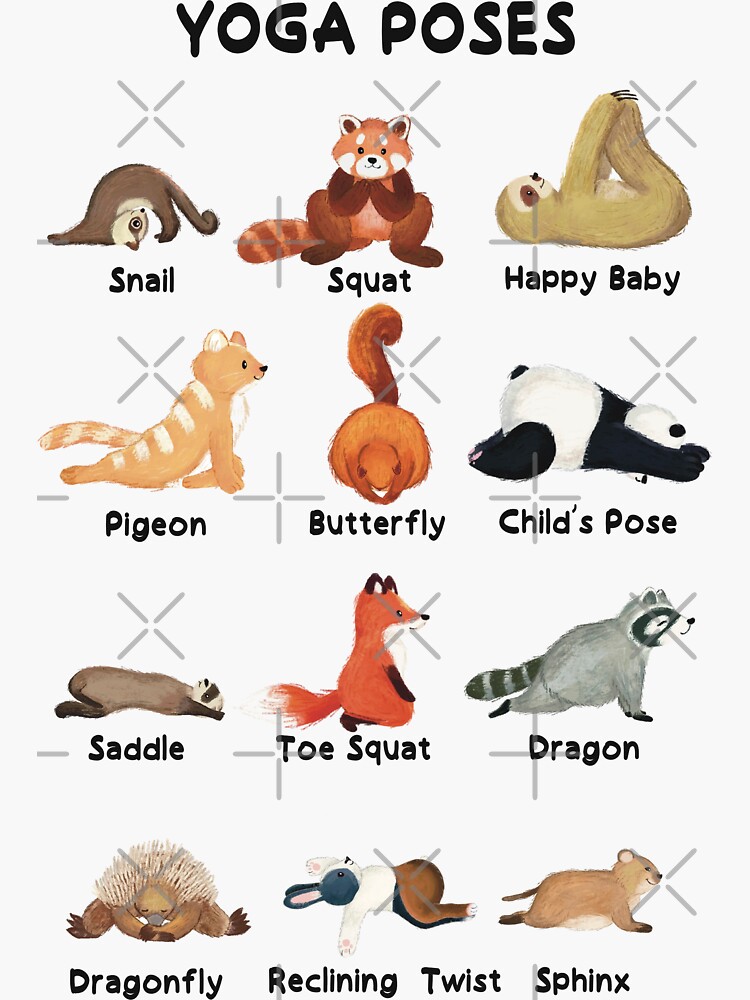 67 Animal Yoga Poses for Kids with photos and descriptions