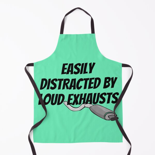 Item preview, Easily Distracted by Loud Exhausts designed and sold by NikNanjappa.