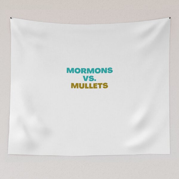 Item preview, Mormons Vs Mullets designed and sold by Weirdu.