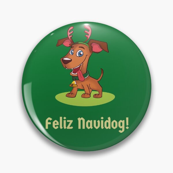 Item preview, Feliz Navidog, Feliz Navidad Dog Greetings, Christmas Dog Greeting designed and sold by efenem.
