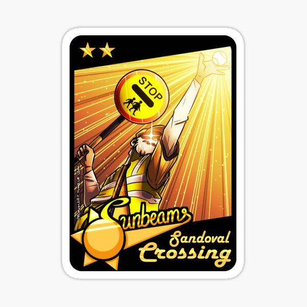 Cross 'em out! Sticker