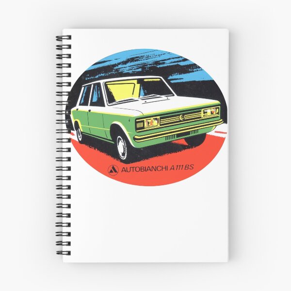 Artikelvorschau, Oldtimer Autobianchi A 111 BS Aufkleber entworfen und verkauft von kustom.