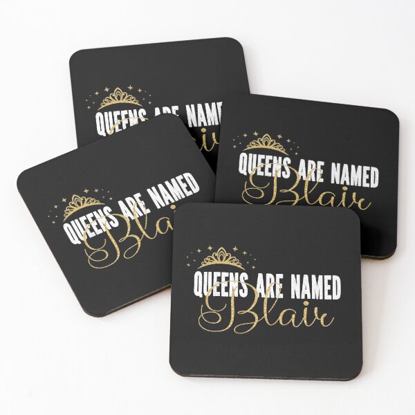 Item preview, Queens Are Named Blair Personalized First Name Girl print designed and sold by Grabitees.