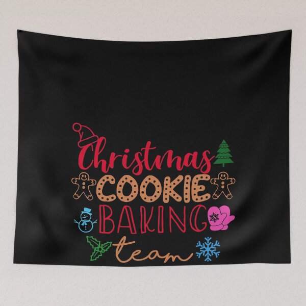 Item preview, X-mas cookies baking team bake cookies designed and sold by MarianRossberg.